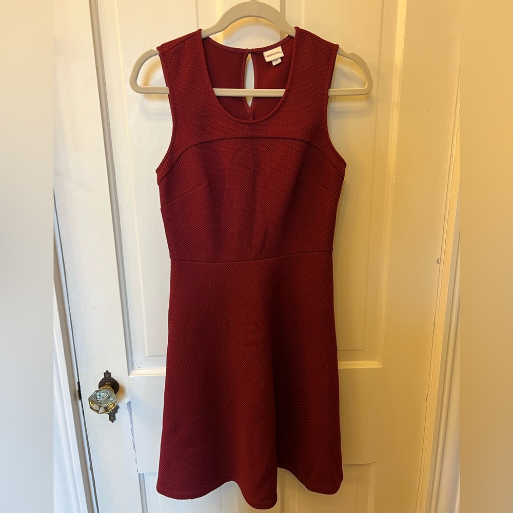 Merona cranberry dress